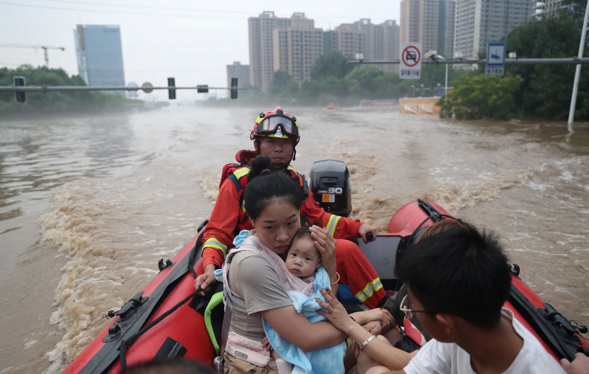 Two dead and two bourgeoisie due to heavy rainfall in northern China – Thousands abandon their homes