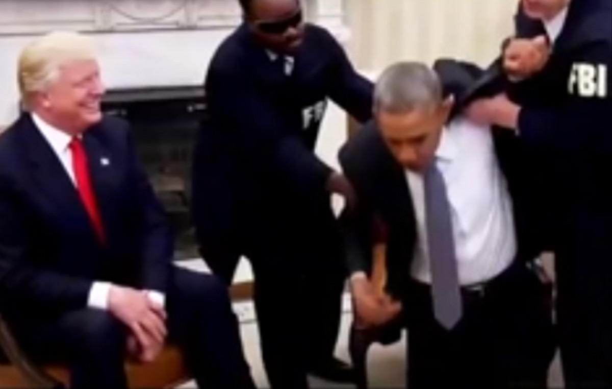 Donald Trump posted artificial intelligence videos showing Barack Obama’s arrest