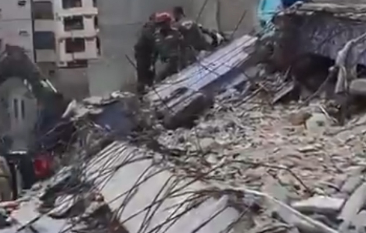 Collapsed building in Pakistan – at least seven dead, there are trapped in debris