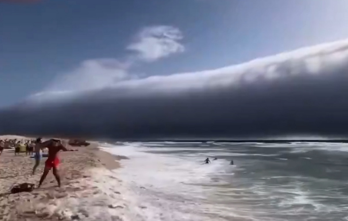 Tsunami in the sky: the impressive rolling cloud that died in Portugal