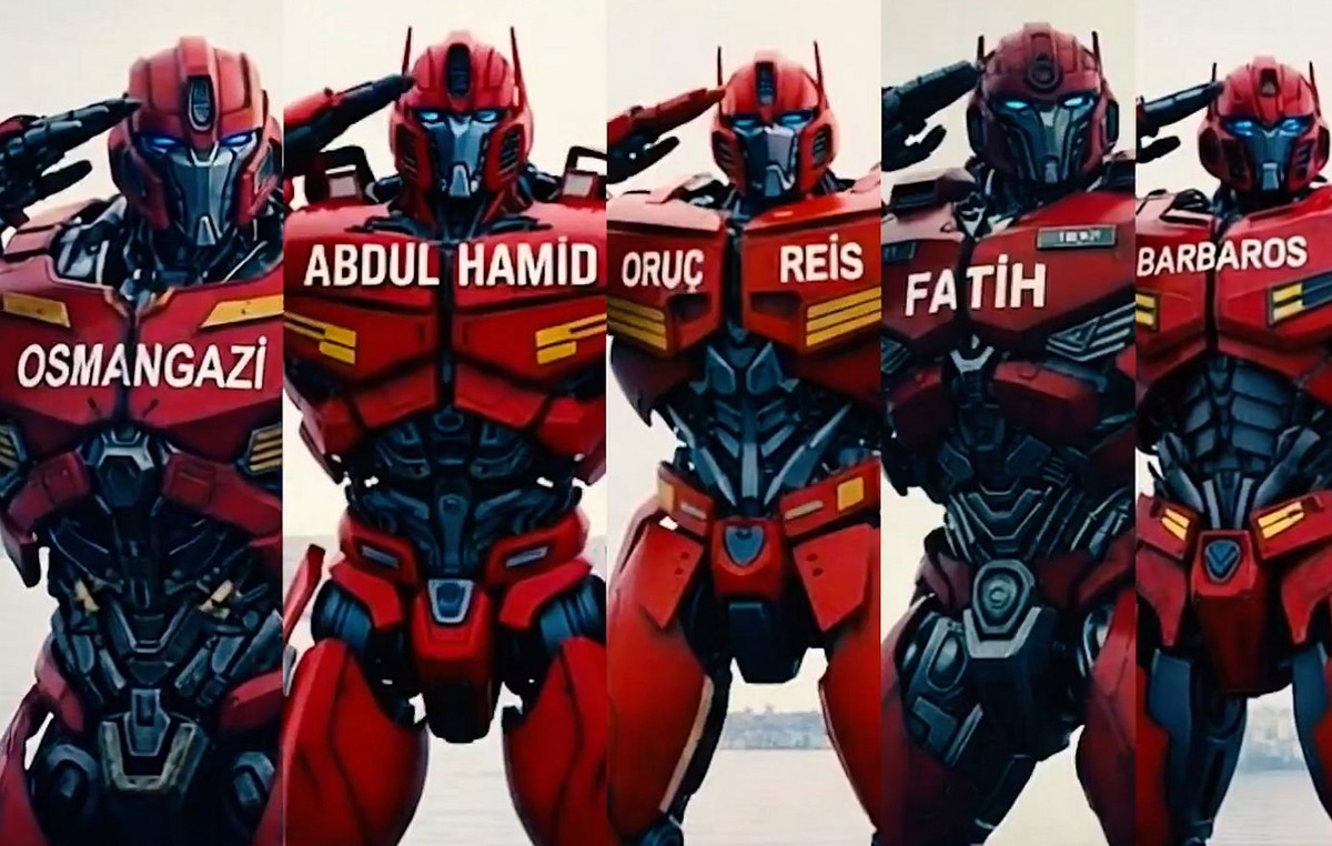 The Turks ended it: they transformed through AI the drowsers into transformers to greet Erdogan militarily
