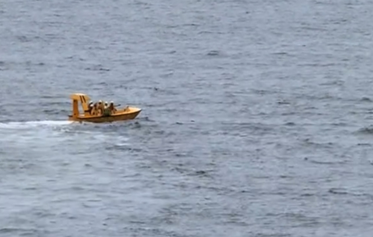Father jumped from Disney cruise ship to save his daughter who had fallen into the sea – Watch the video