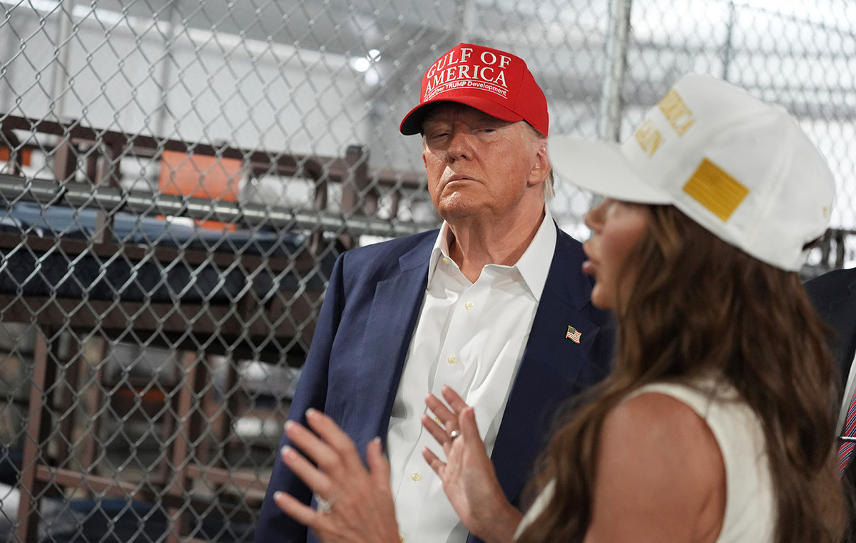 Throughout Trump inaugurated “Alligator Alcatraz”: “We will teach immigrants to run away from alligator”
