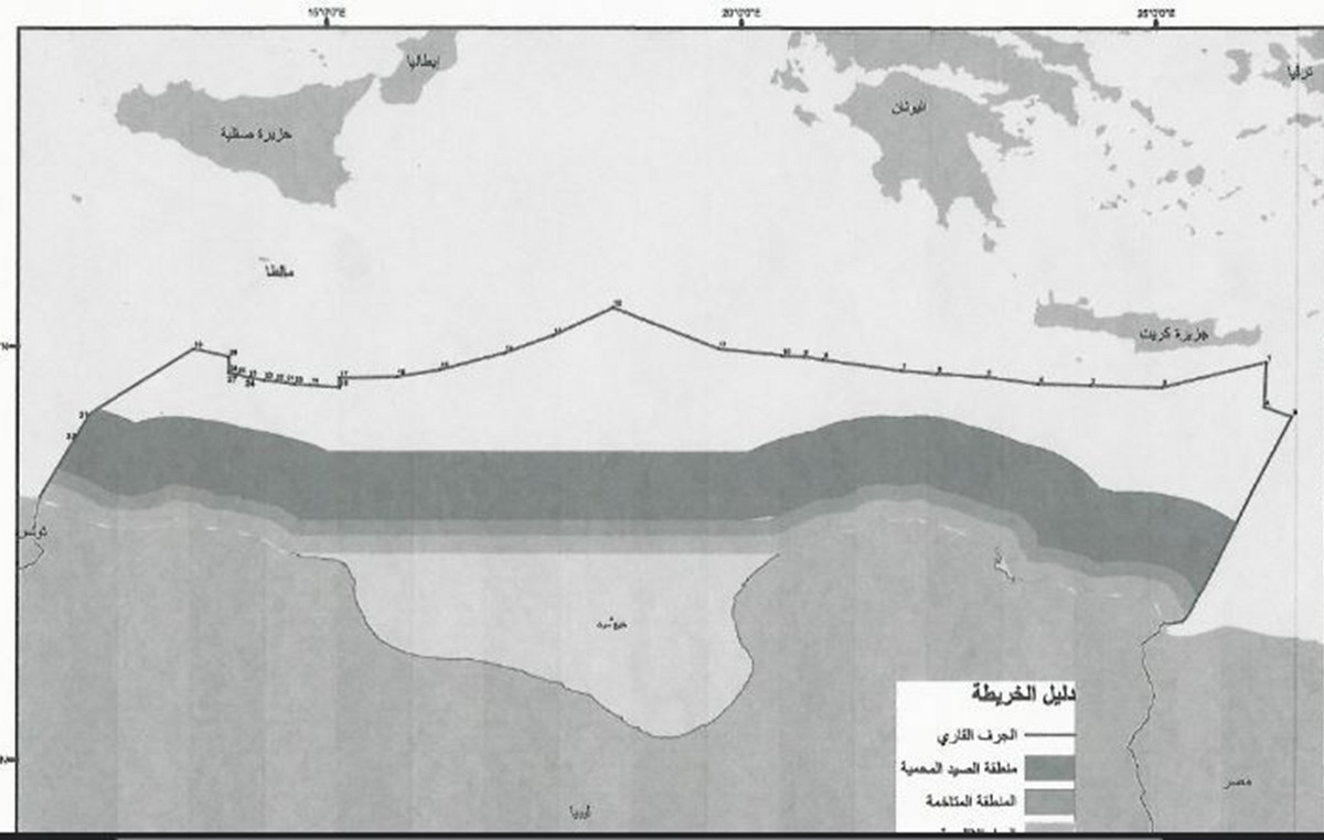 New Challenge from Libya: Another verbal diagnosis to the UN with a map that reaches Crete – Greece’s response