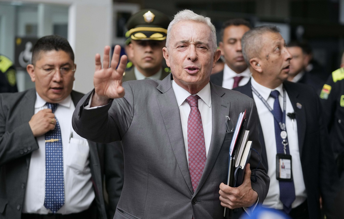 Former Colombian President Alvaro Uribe
