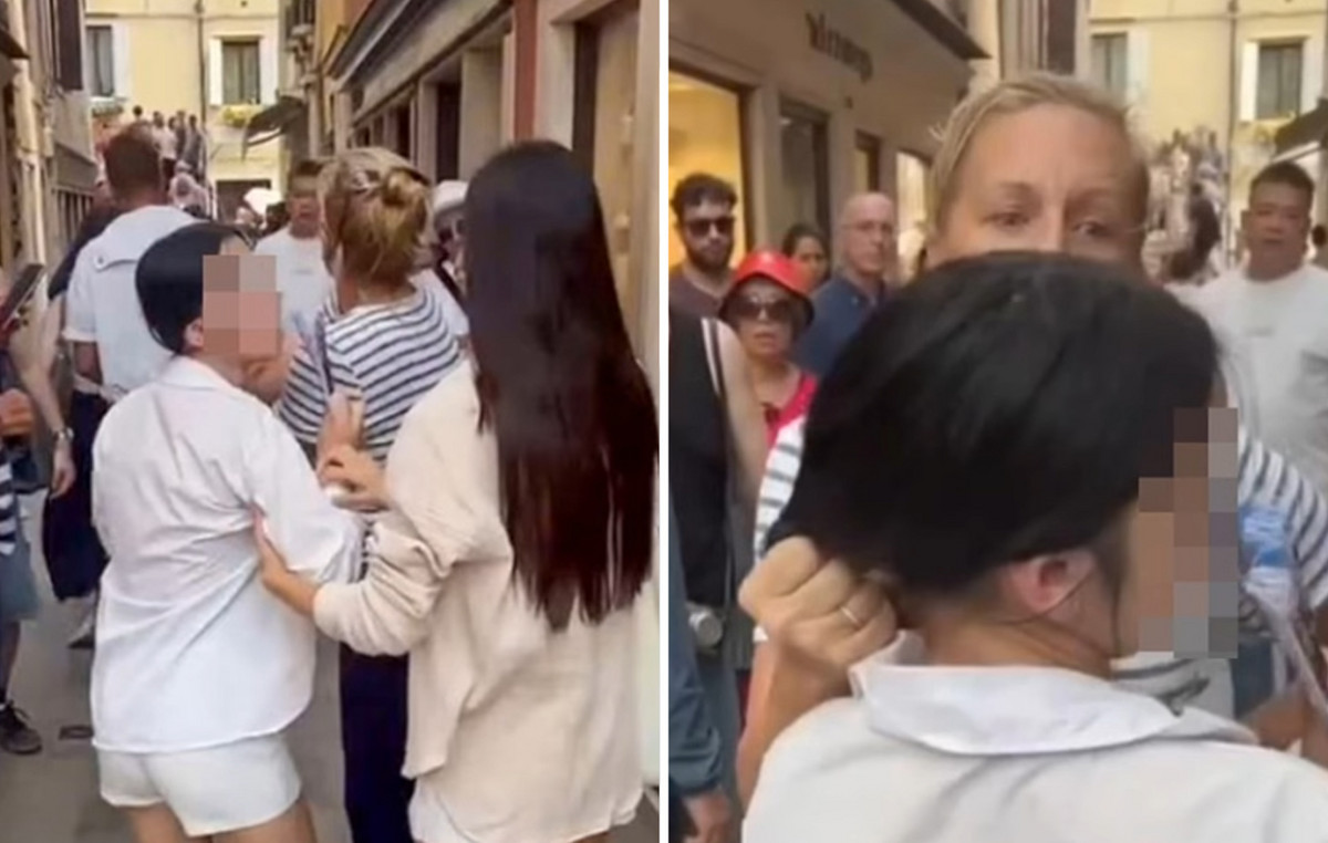 The daughter of the tourist who caught the 14 -year -old thief reveals the way she found her in the crowd