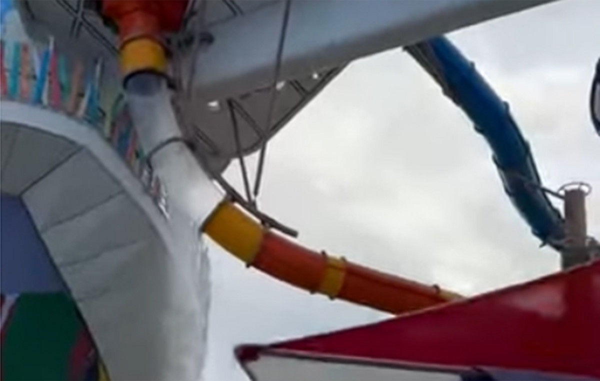 Accident on the world’s largest cruise ship: broke a watery and injured passenger