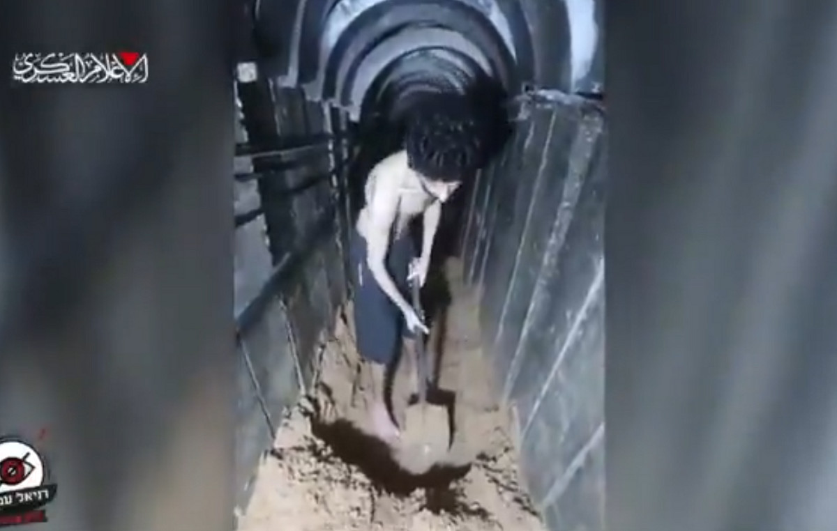 A video of an Israeli hostage video is probably digging his grave – abducted on October 7, 2023 by Hamas