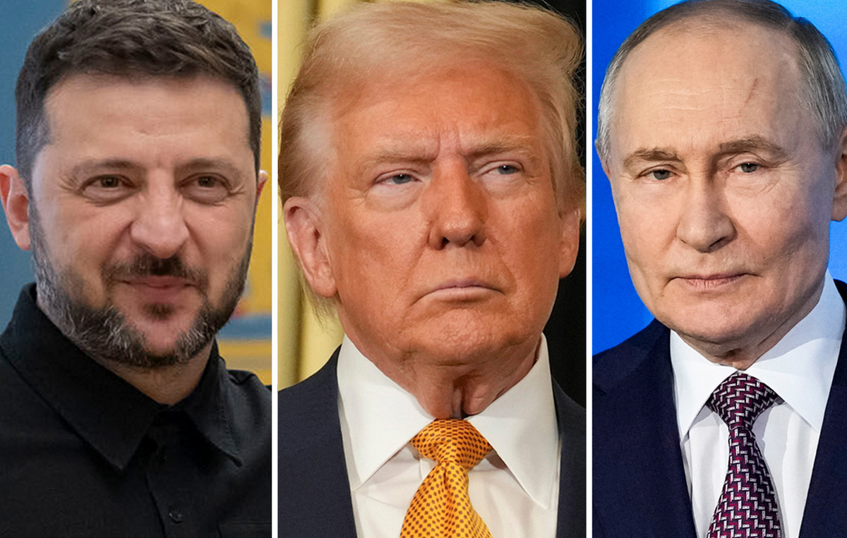 Donald Trump is drawing a tie-a-tete with Putin and then trilateral with Zelenski