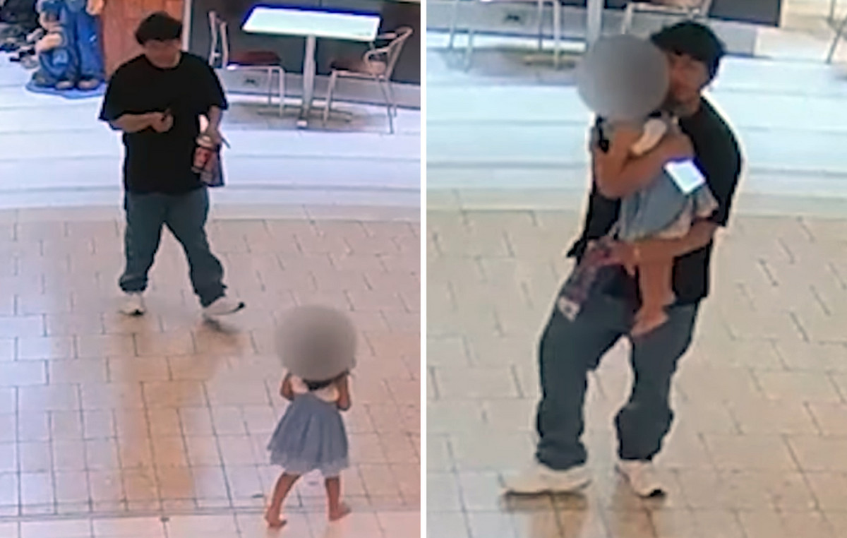 Shock in shopping mall: man with schizophrenia 3 -year -old girl – mother saves the child at the last minute