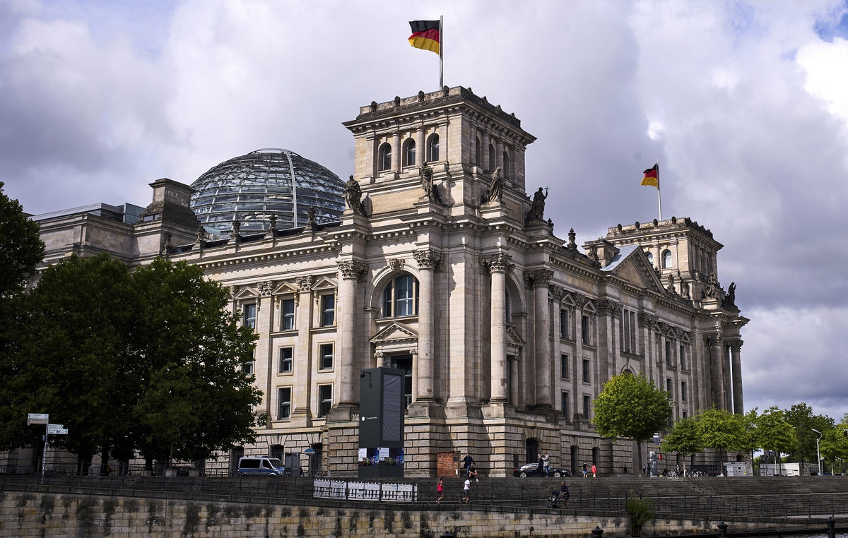 The German government describes the “historic” meeting in Washington with Donald Trump