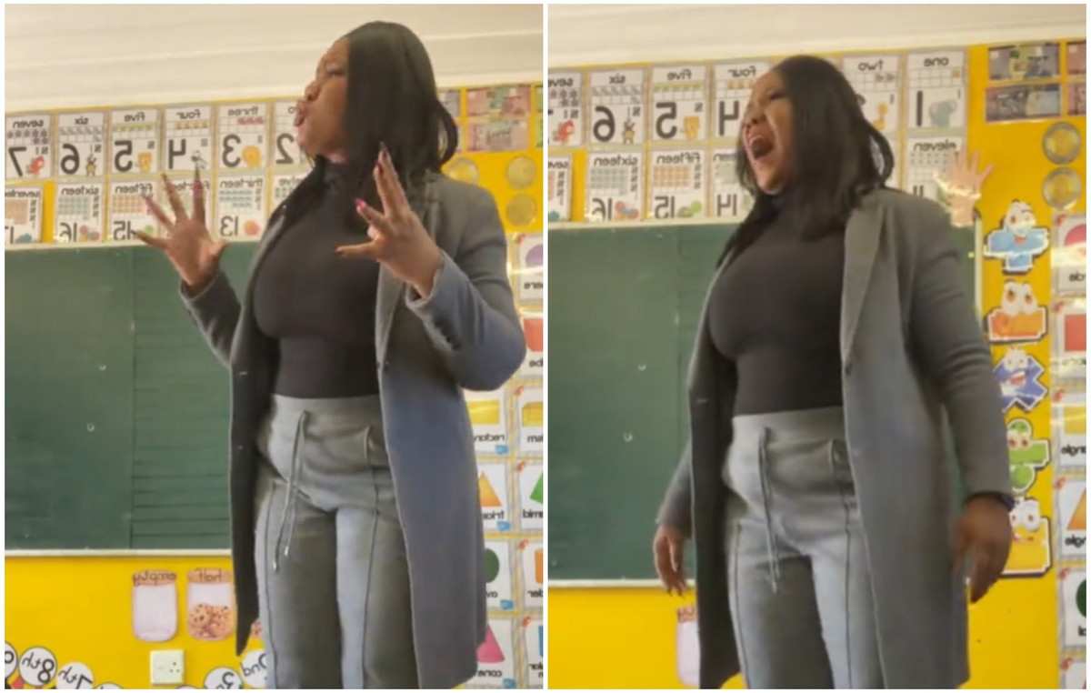 The first elementary teacher who went viral about the song about the “private points” that teaches children who should not touch others