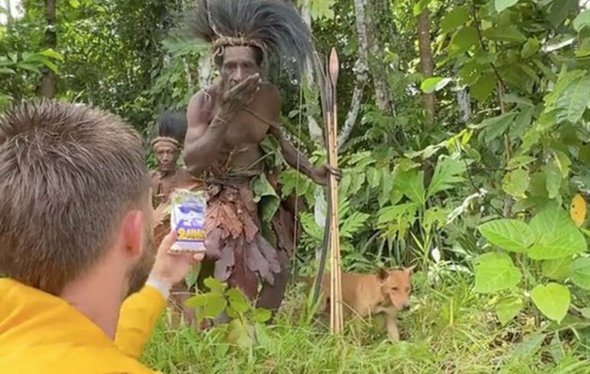 Influencer visited a breed living in Papua – reactions because he told them “cannibals”