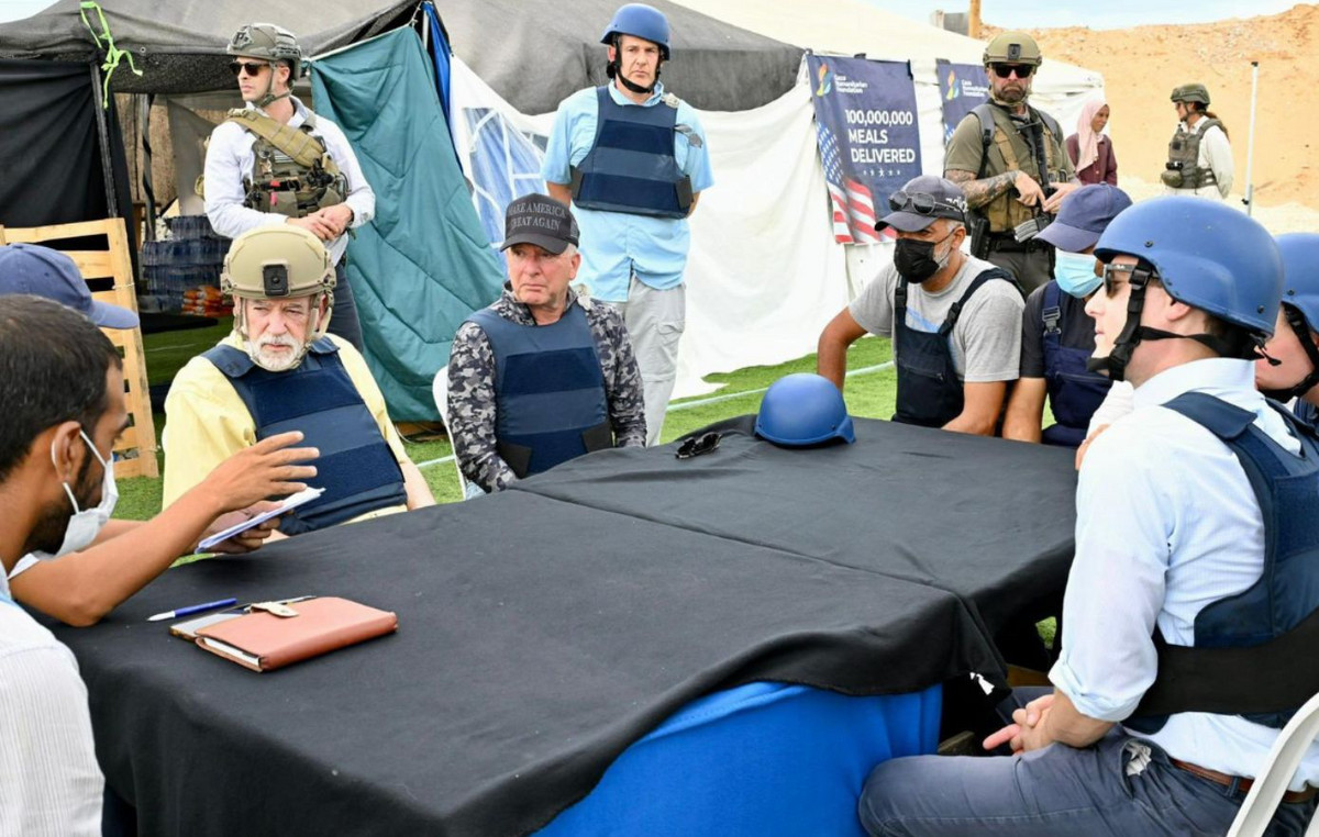 “We came to learn the truth” – in Gaza by Trump’s special envoy and the US ambassador