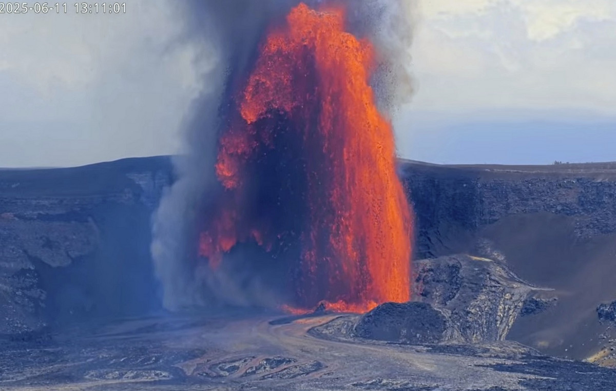 Impressive images from the explosion of the Kilauea volcano in Hawaii