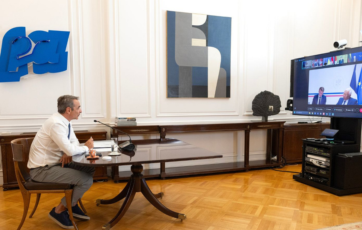 Participation Mitsotakis in the Conference of the “Coalition of the Probe”: “Only Ukraine can make decisions” Participation Mitsotakis in the Conference of the “Coalition of the Probe”: “Only Ukraine can make decisions”