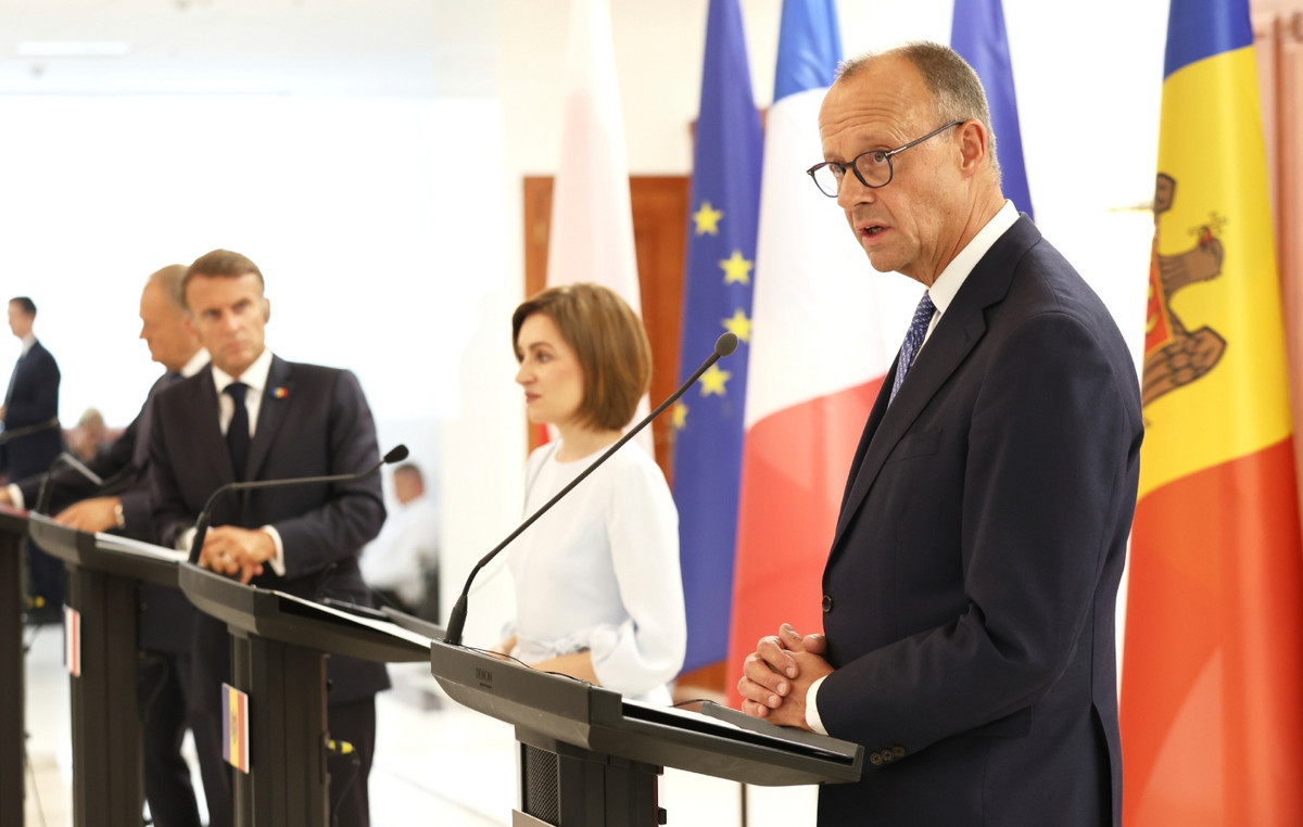 Mertz, Macron and Tusk expressed the support of the EU to the Moldovan president in the face of parliamentary elections