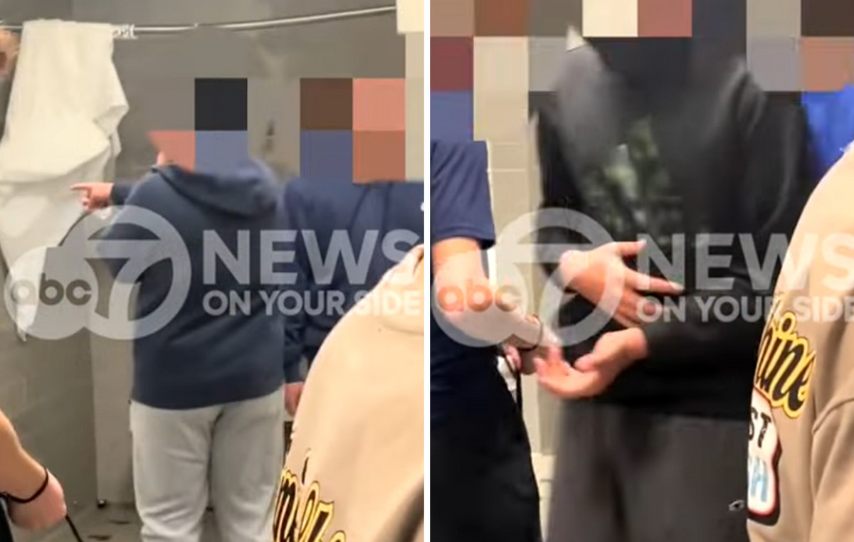Students put them with trans student using their toilet and were punished by miscarriage for sexual harassment