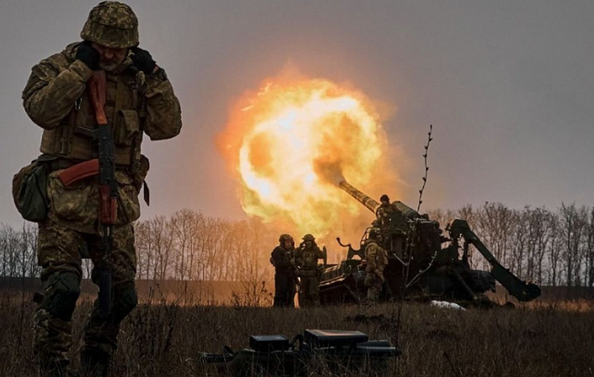 Russian forces carry out an unstoppable attack along the front of the front in Ukraine