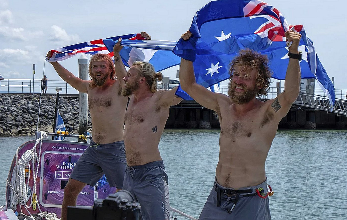 Three brothers from Scotland achieved an incredible achievement – crossed the Pacific Ocean in 139 days by writing history Three brothers from Scotland achieved an incredible achievement – crossed the Pacific Ocean in 139 days by writing history