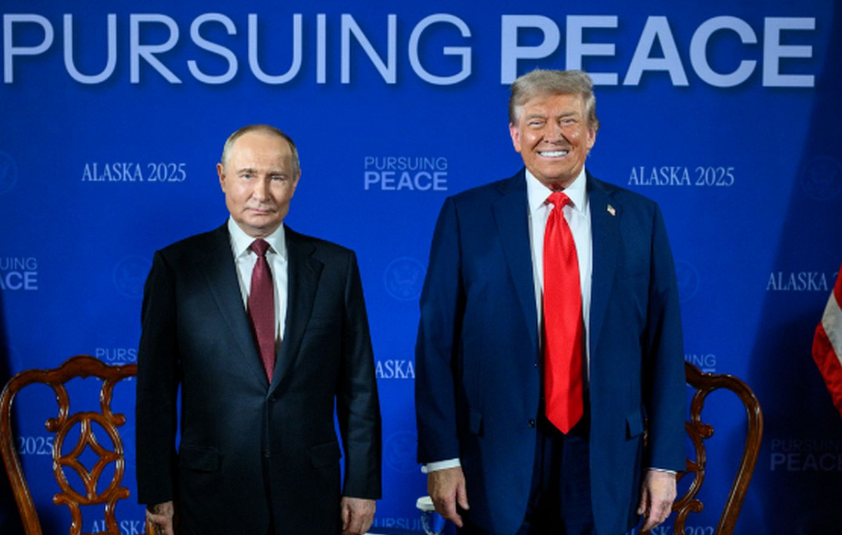 White House records the historic Trump -Putin meeting in Alaska with impressive photos