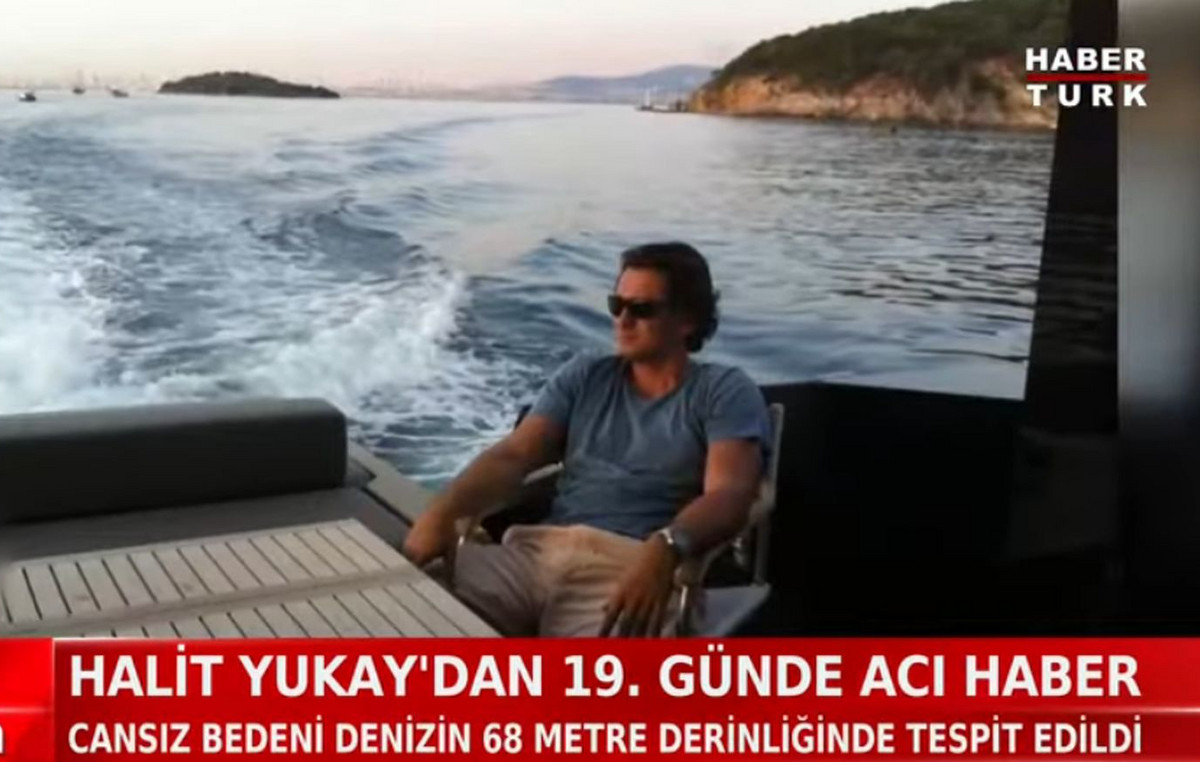 At a depth of 68 meters, the corpse of Turkish businessman, Halit Yukai, was found after 19 days of investigations