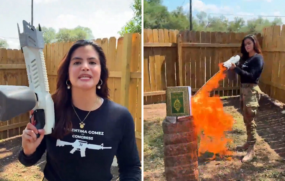 He burned the Koran with a Republican Republican candidate for Congress – “There is only the God of Israel”