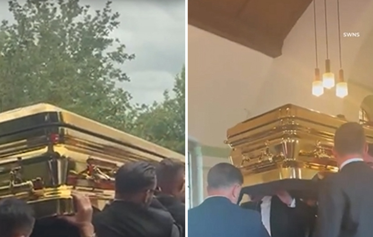Which one? This traveler was buried in a golden coffin – with Rolls Royce in his last home