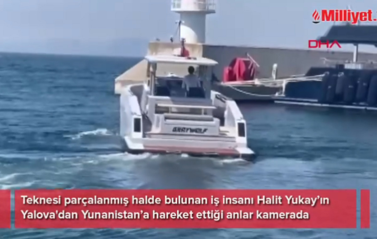 Thriller with the disappearance of a Turkish businessman going to Mykonos – his two yacht was found in the Marmara Sea