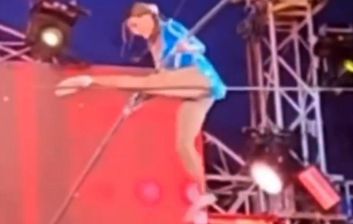 In nightmare a circus show was converted: Acrobatista falls from 9 meters in front of the public’s eyes – Watch the video