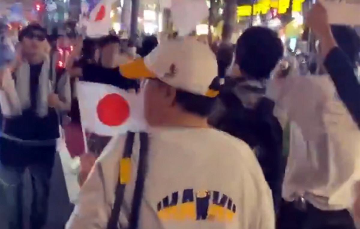 Musk was in favor of demonstration against immigrants in Japan Musk was in favor of demonstration against immigrants in Japan