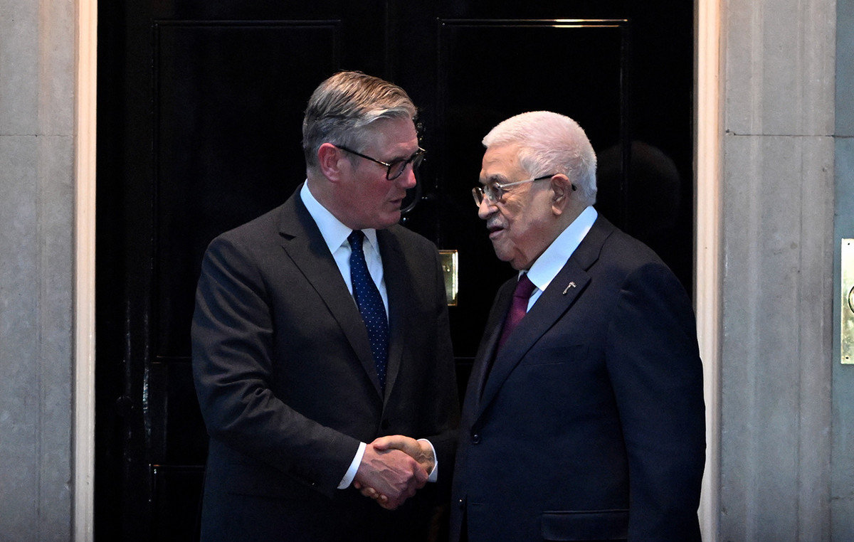 Mahmoud Abbas and Starmer Meeting in London: At the center of Israel-Hamas War