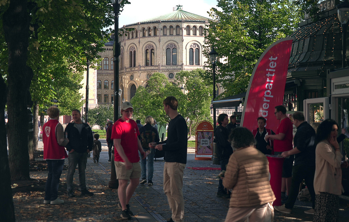 In the polls today the Norwegians for the parliamentary elections – the big favorite of the Labor Party