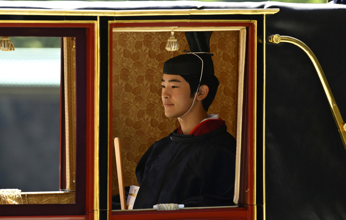 After 40 years the first man of the world’s oldest monarchy was adult