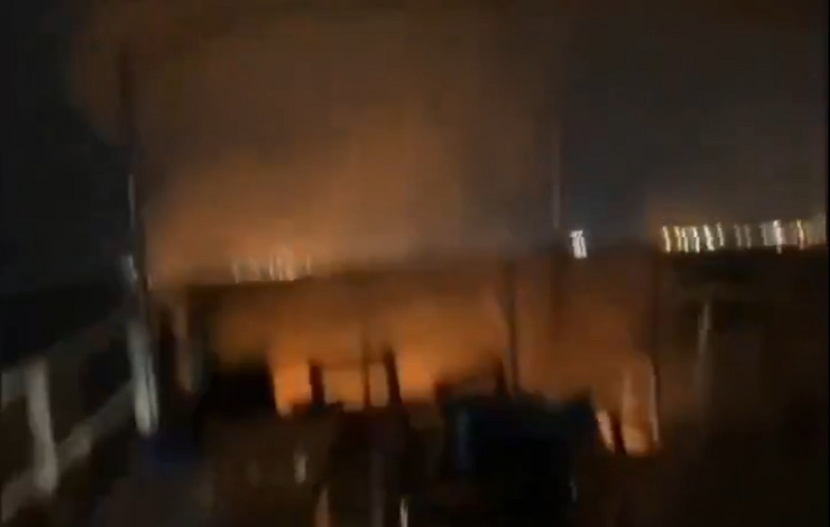 Gaza fleet reports on a drone attack on one of his ships
