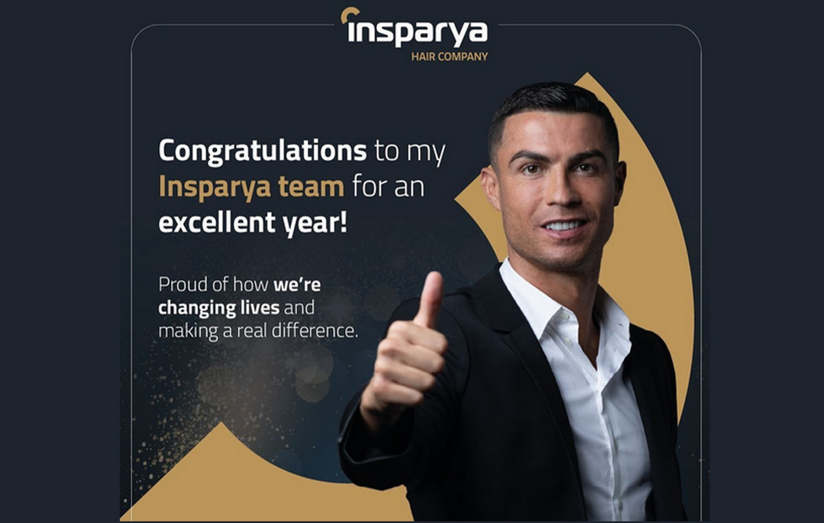 Ronaldo opens a new hair transplant clinic