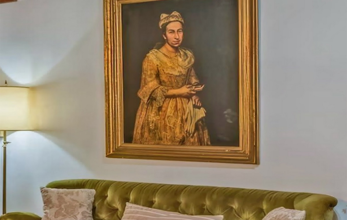 Artwork plotted by the Nazis was found in a property ad in Argentina – the table has not been found