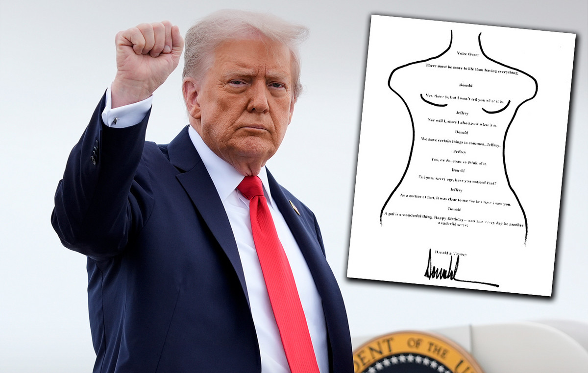 This is the controversial note allegedly wrote Trump on Estain’s birthday