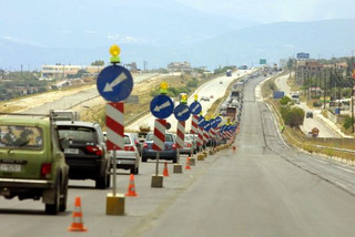 Δίωρη διακοπή της κυκλοφορίας στην Ε.Ο. Αθηνών-Λαμίας