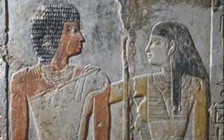 Μια ιστορία αγάπης σε τοιχογραφία 4.000 ετών!