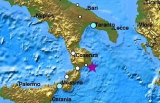 Σεισμός 5,1 βαθμών σημειώθηκε στην Ιταλία