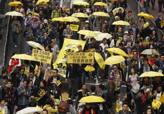Κατηγορίες από το κινεζικό καθεστώς για τις φοιτητικές διαδηλώσεις του 2014