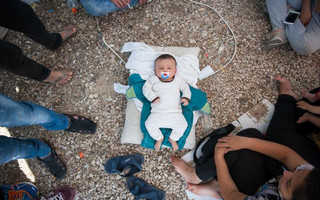 Kara Tepe Camp in Lesbos, Greece.