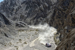 182 DESPRES CYRIL - CASTERA DAVID - FRA - PEUGEOT 2008 DKR during the 2015 China Silk Road rally, stage 12, from Dunhuang to Dunhuang on september 10th 2015, China. Photo Eric Vargiolu / DPPI