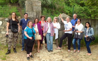 Επίσκεψη συνεργατών του βελγικού τουριστικού γραφείου Expair Tours στα χερσαία σύνορα του Αγίου Όρους