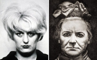 Myra Hindley (αριστερά) και Amelia Dyer Myra Hindley (αριστερά) και Amelia Dyer