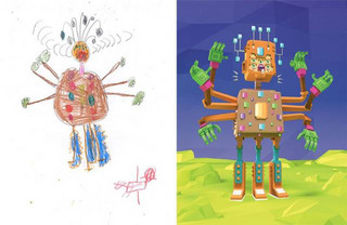 artists_reimagine_kids_monster_drawings_in_new_and_creative_ways_640_01