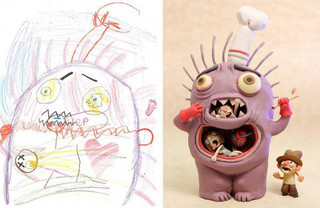 artists_reimagine_kids_monster_drawings_in_new_and_creative_ways_640_03