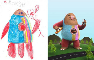 artists_reimagine_kids_monster_drawings_in_new_and_creative_ways_640_09