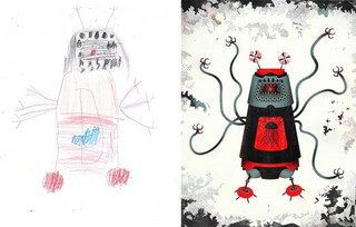 artists_reimagine_kids_monster_drawings_in_new_and_creative_ways_640_19
